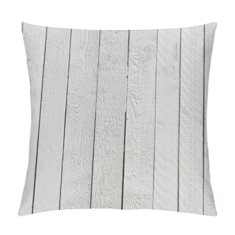 Personality  White Wooden Wall, Background Structure Pillow Covers