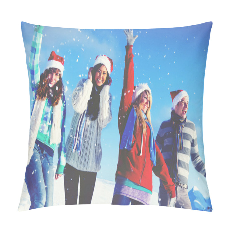 Personality  Friends Enjoyment Winter Pillow Covers