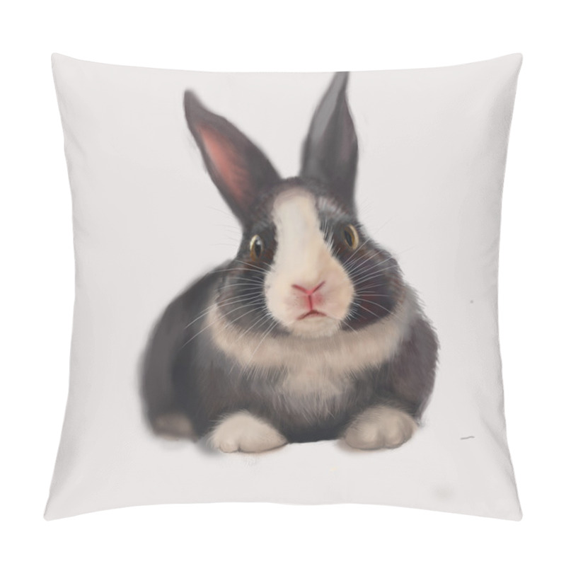 Personality  Illustration On A White Background Pillow Covers