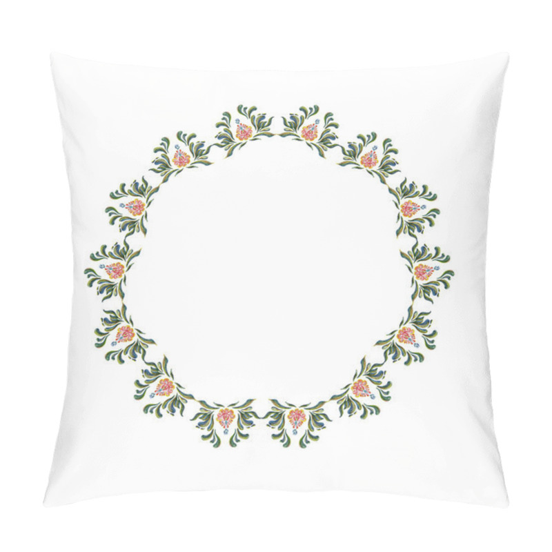 Personality  Ukrainian Vector Wreath Pillow Covers