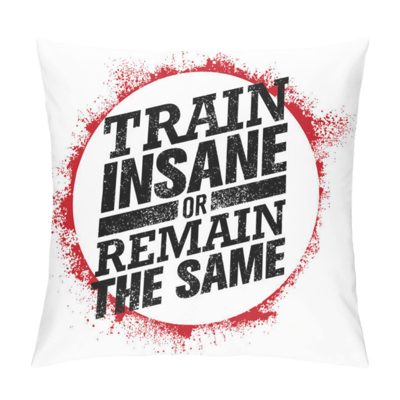 Personality  Workout And Fitness Motivation Quote Pillow Covers