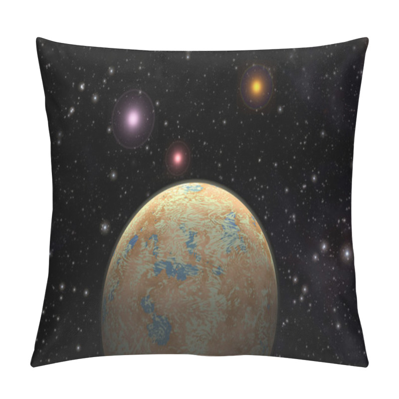 Personality  Alien Planet Exoplanet Pillow Covers