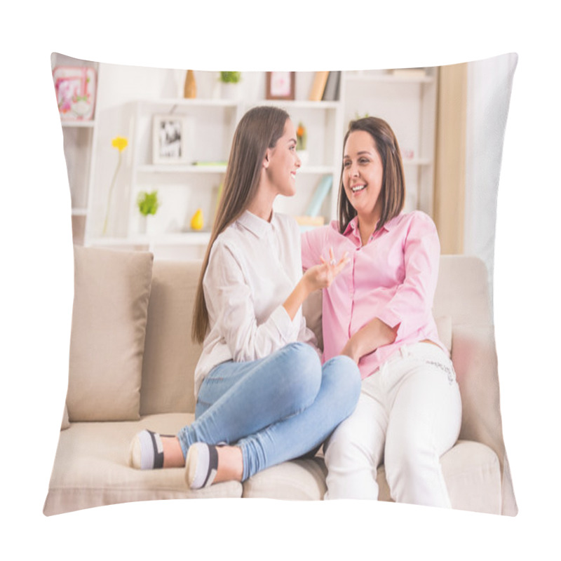 Personality  Mother And Daughter Pillow Covers