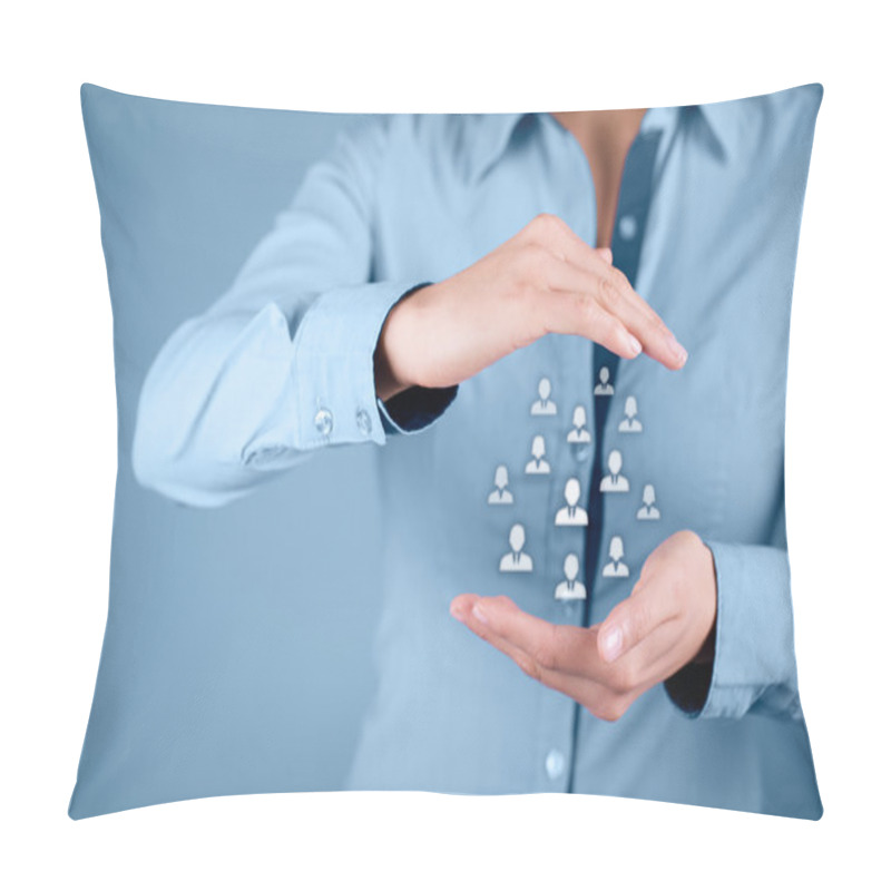 Personality  Human Resources And Customer Care Pillow Covers