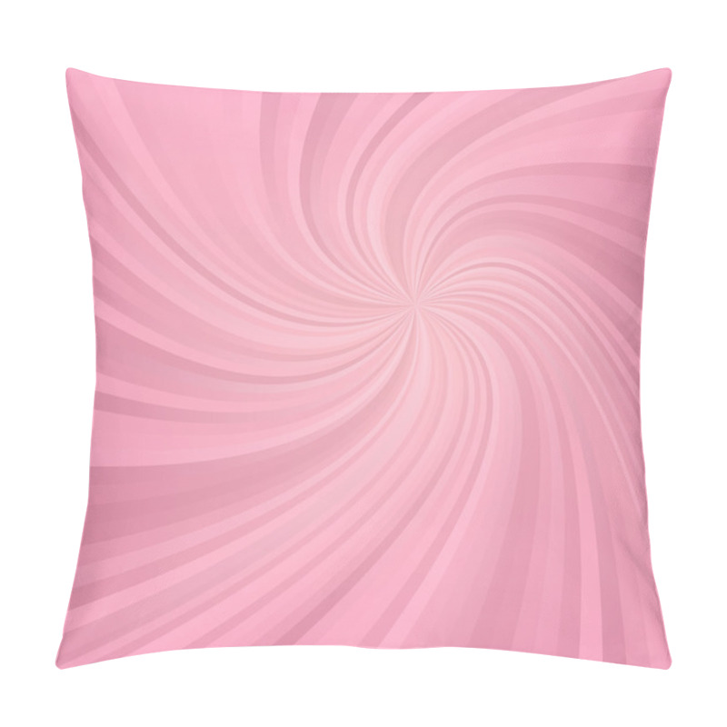 Personality  Pink Spiral Pattern Background Pillow Covers