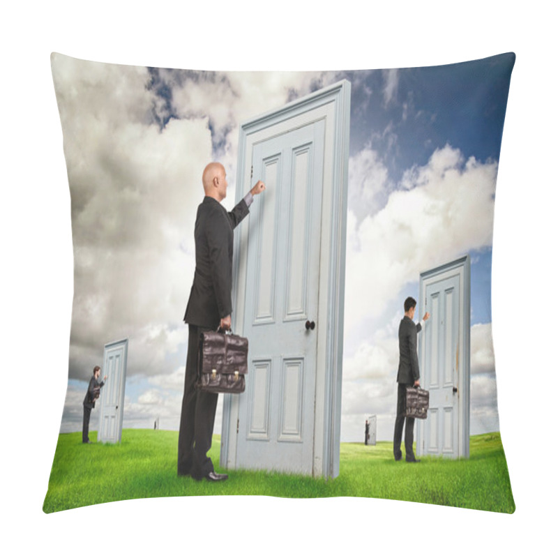 Personality  Salesmen Pillow Covers