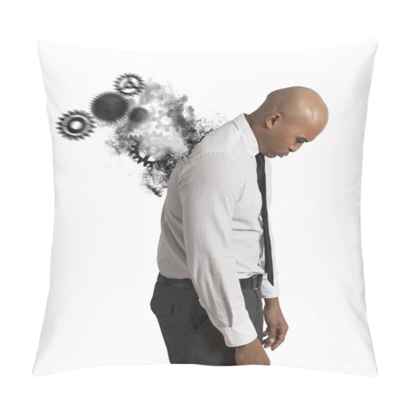 Personality  Stress Of A Businessman Pillow Covers