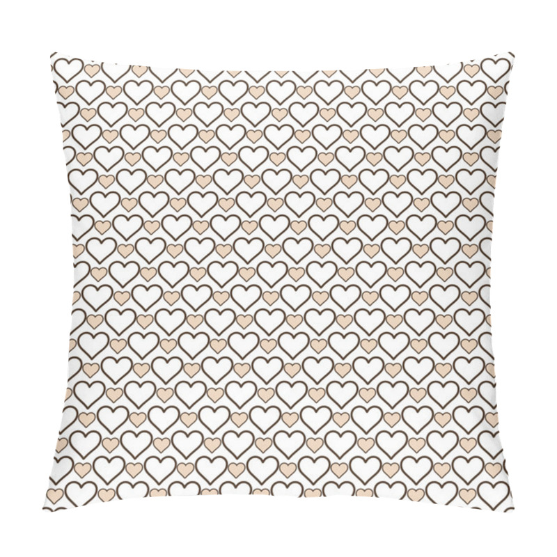 Personality  Romantic  Pattern With Hearts Pillow Covers