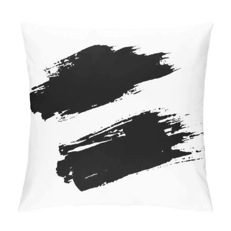 Personality  Grunge Brushes Texture Set Pillow Covers