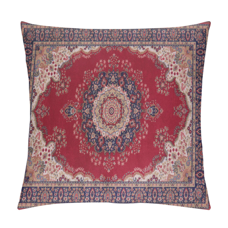 Personality  Closeup Of An Ornamental Turkish Rug. Pillow Covers