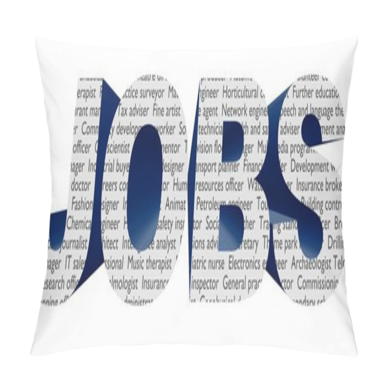 Personality  Jobs Text Pillow Covers