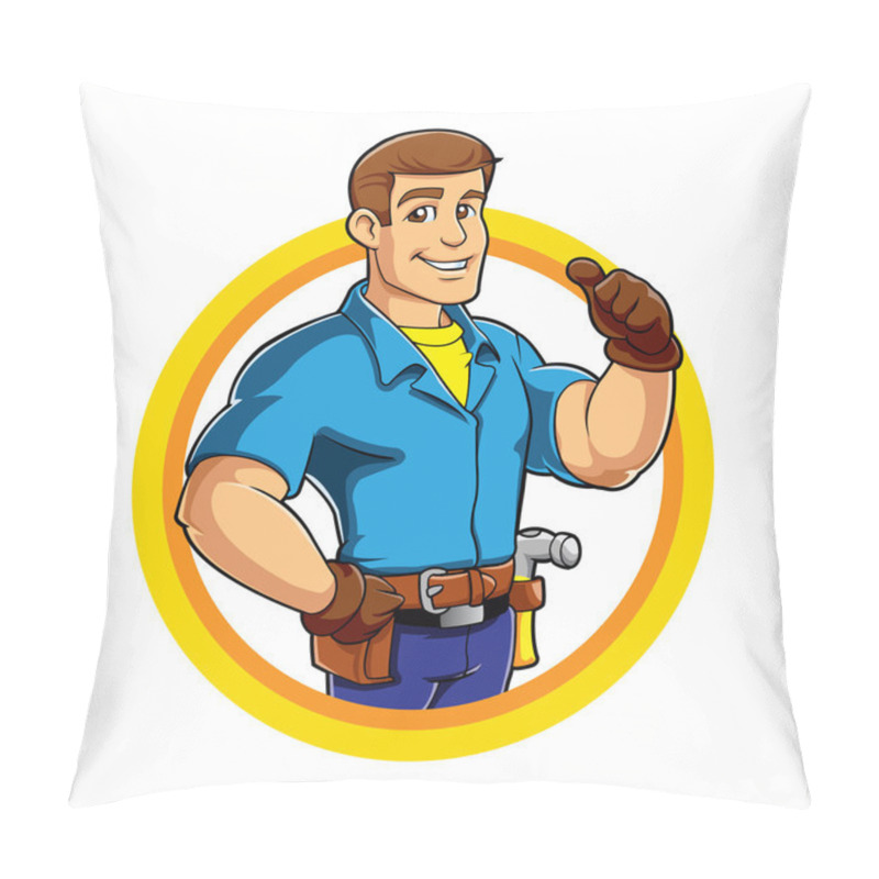 Personality  Handyman And Work Tool Pillow Covers