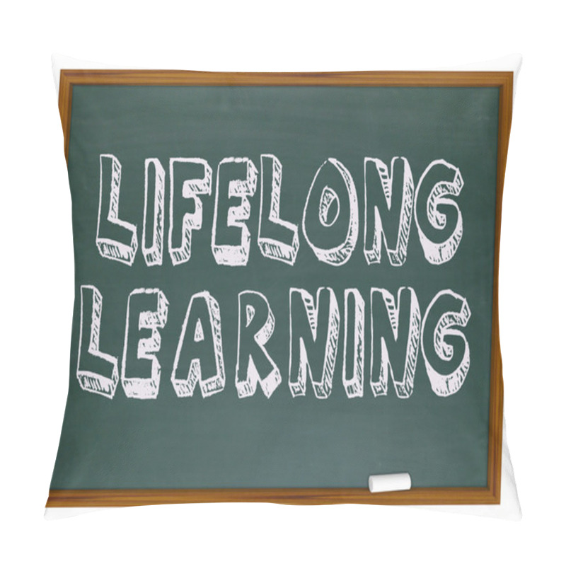 Personality  Lifelong Learning - Chalkboard Pillow Covers