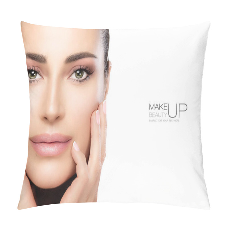 Personality  Beauty Makeup And Nail Art Concept Pillow Covers