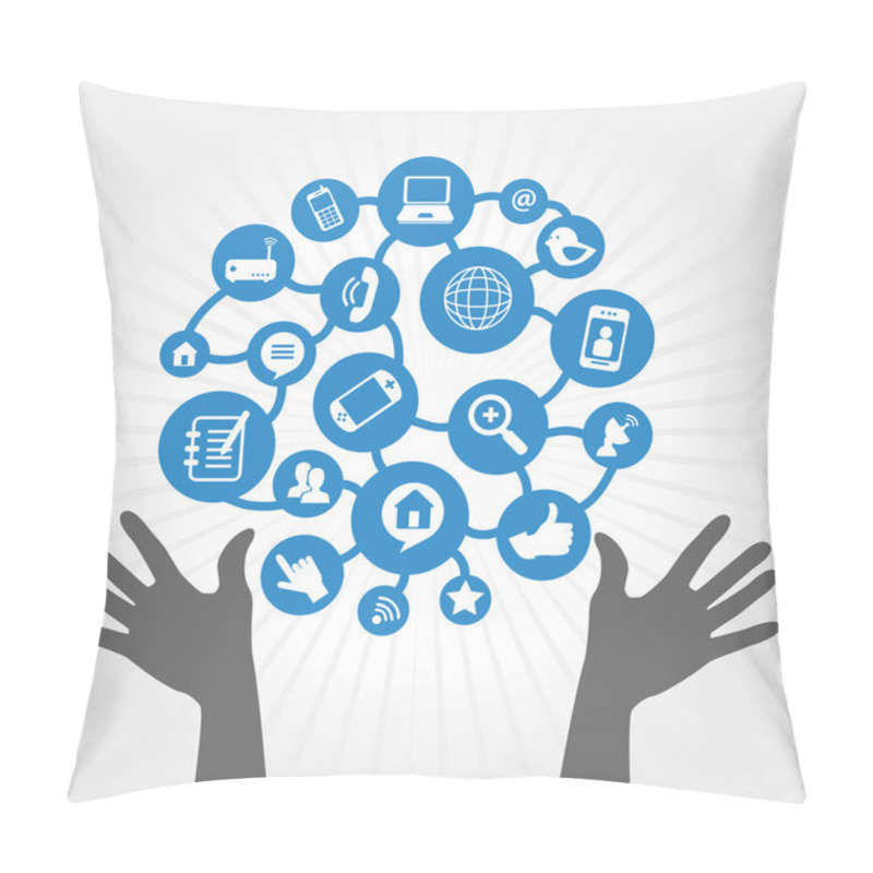 Personality  Social Network Pillow Covers