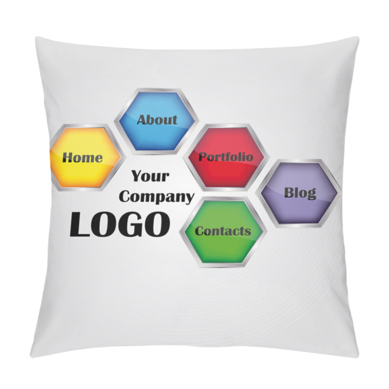 Personality  Web Navigation Pillow Covers