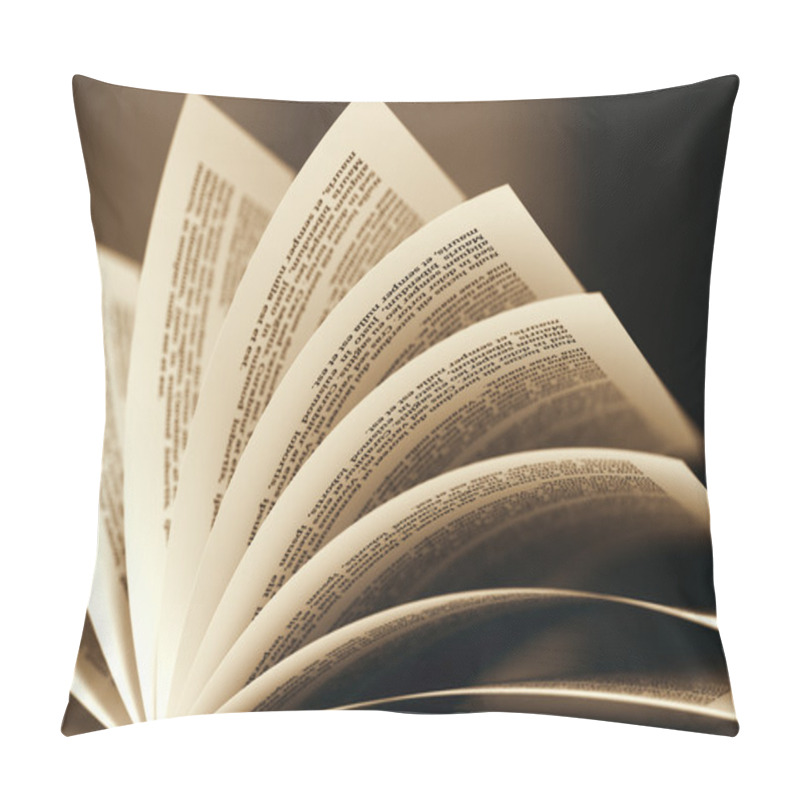 Personality  Turning Pages. Pillow Covers