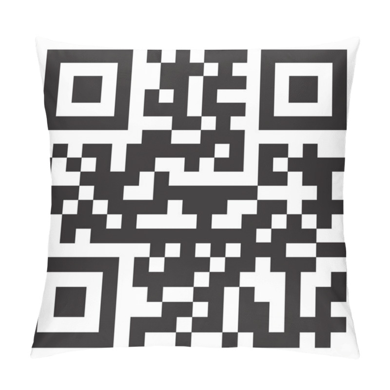 Personality  Qr Code Pillow Covers