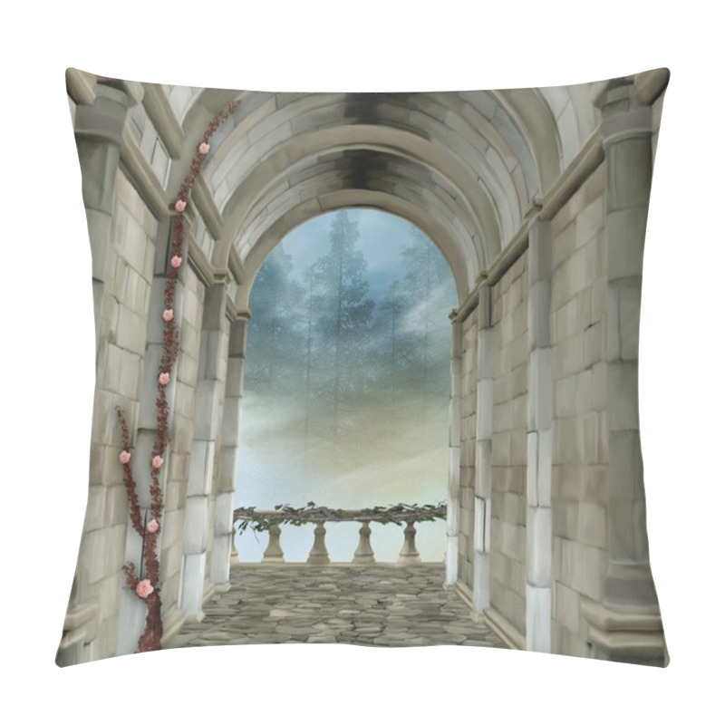 Personality  Castle Entrance Pillow Covers