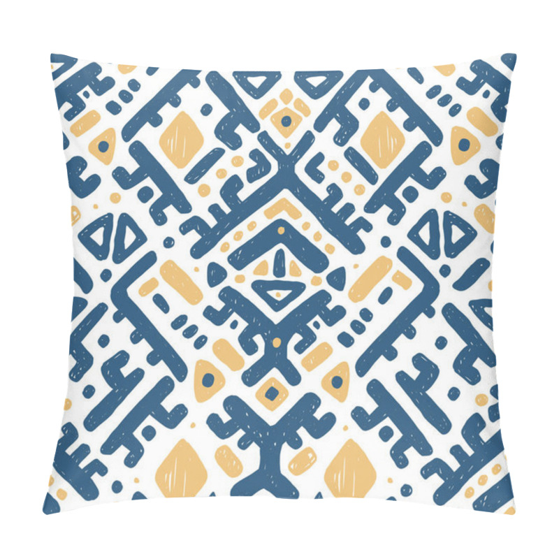 Personality  Ikat Ornament. Tribal Pattern Pillow Covers