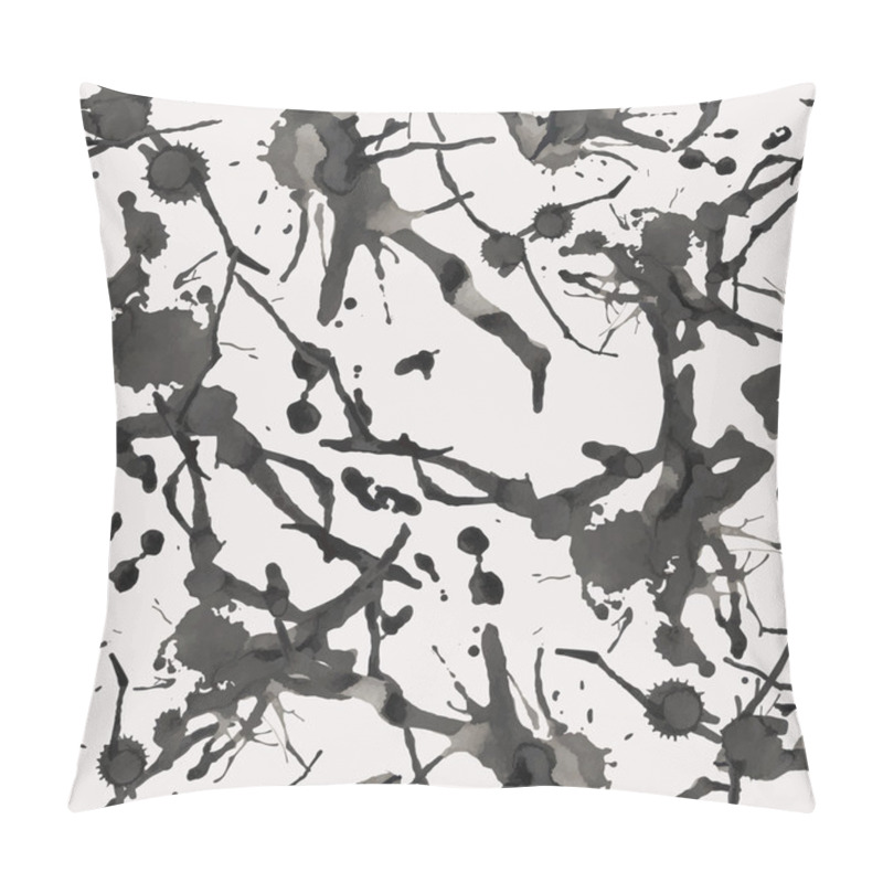 Personality  Splattered Abstract Background Pillow Covers