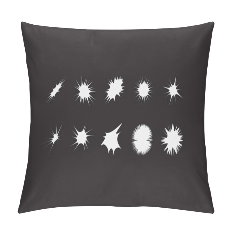 Personality  Universal Basic Vector Star Shapes Set Pillow Covers