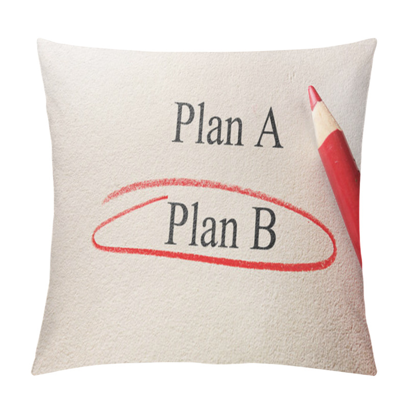 Personality  Plan B Concept Pillow Covers