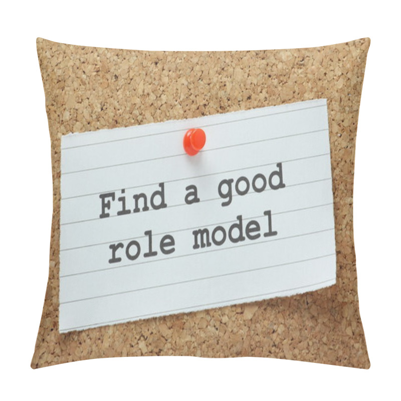 Personality  Find A Good Role Model Pillow Covers