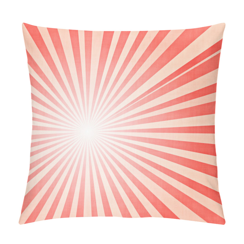 Personality  Pink Rays Background Pillow Covers