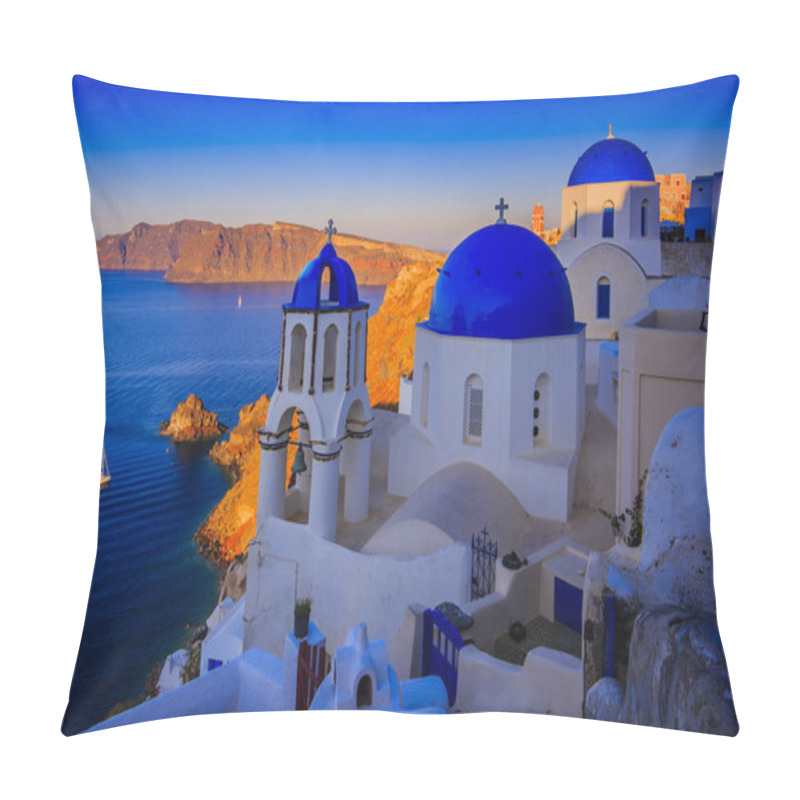 Personality  Amazing View With White Houses  Pillow Covers