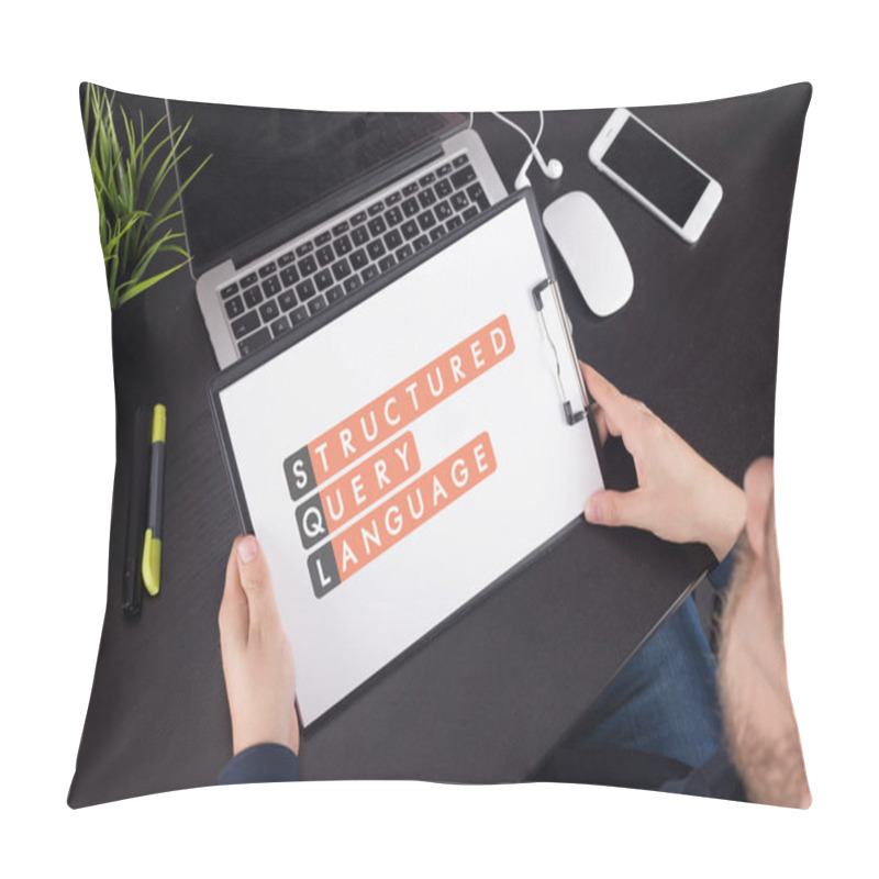 Personality  CONCEPT  Text On Card Pillow Covers