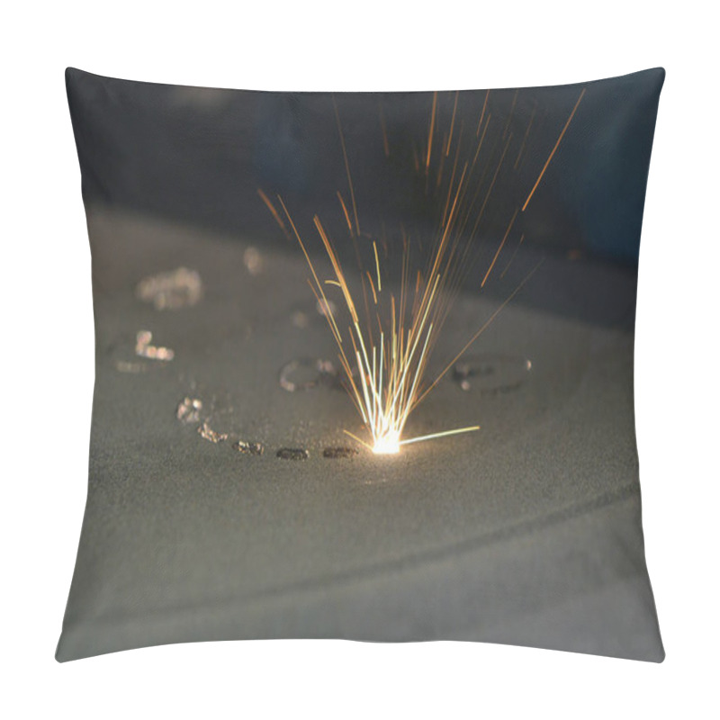 Personality  Metal Is Sintered Under The Action Of Laser Into Desired Shape Pillow Covers