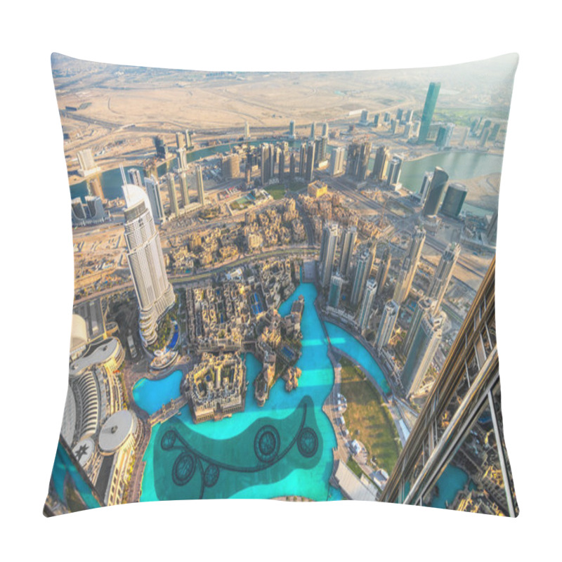 Personality  Dubai Skyline, UAE Pillow Covers