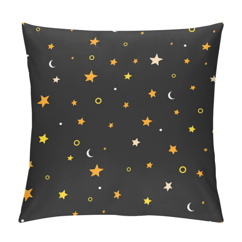 Personality  Cute Cartoon Stars Background Pillow Covers