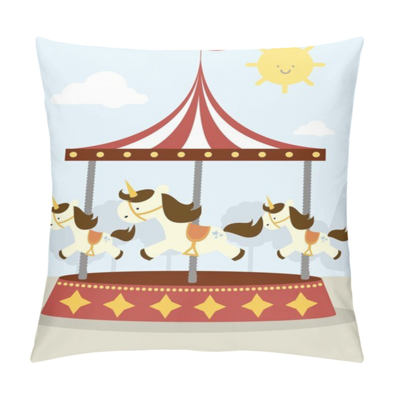 Personality  Carousel Pillow Covers