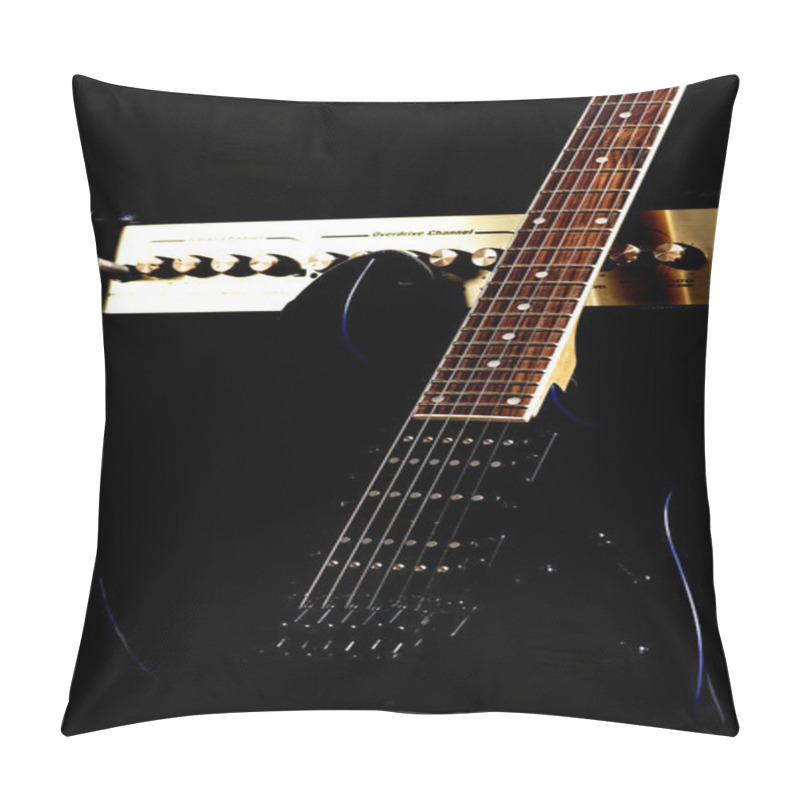 Personality  Amplifier With Electric Guitar Pillow Covers