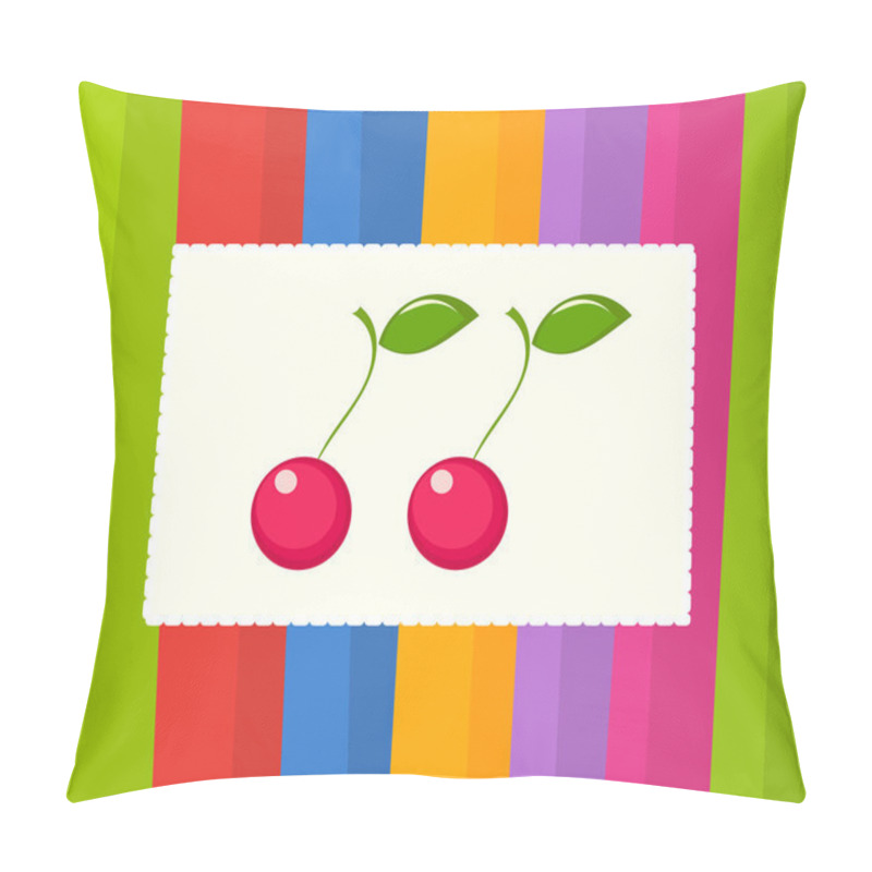 Personality  Cherries Card Pillow Covers