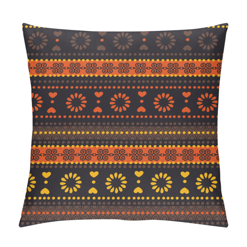 Personality  Tribal Seamless Pattern. Pillow Covers