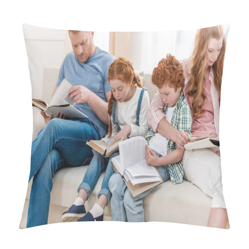 Personality  Family Reading Books  Pillow Covers