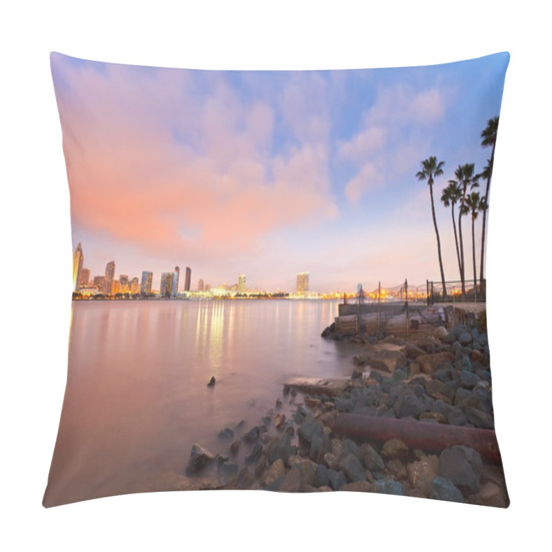 Personality  San Diego At Night Pillow Covers