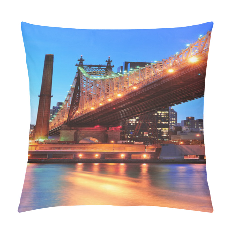 Personality  Queensboro Bridge And Manhattan Pillow Covers