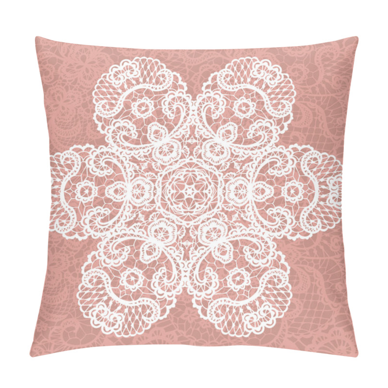 Personality  Elegant Lacy Doily Pillow Covers