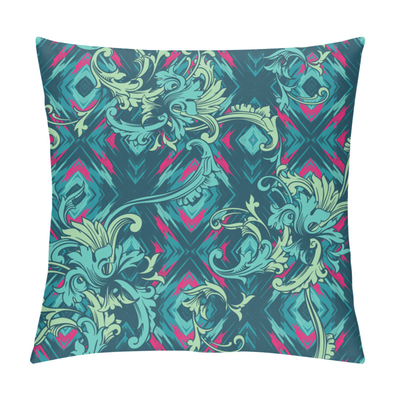 Personality  Eclectic Fabric Seamless Pattern. Pillow Covers