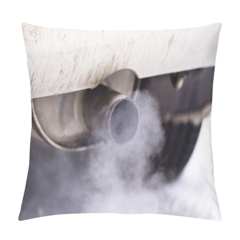 Personality  Smoke Exhaust Pipe Car Pillow Covers