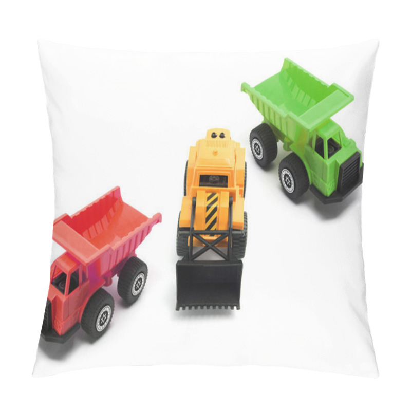 Personality  Toy Earth Movers Pillow Covers