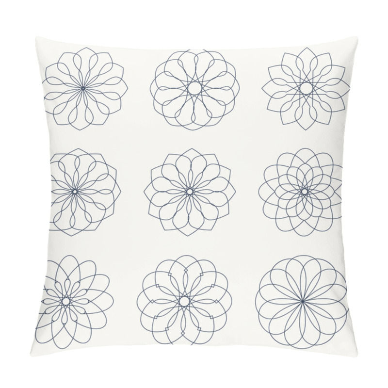 Personality  Simple Geometric Ornaments. Pillow Covers