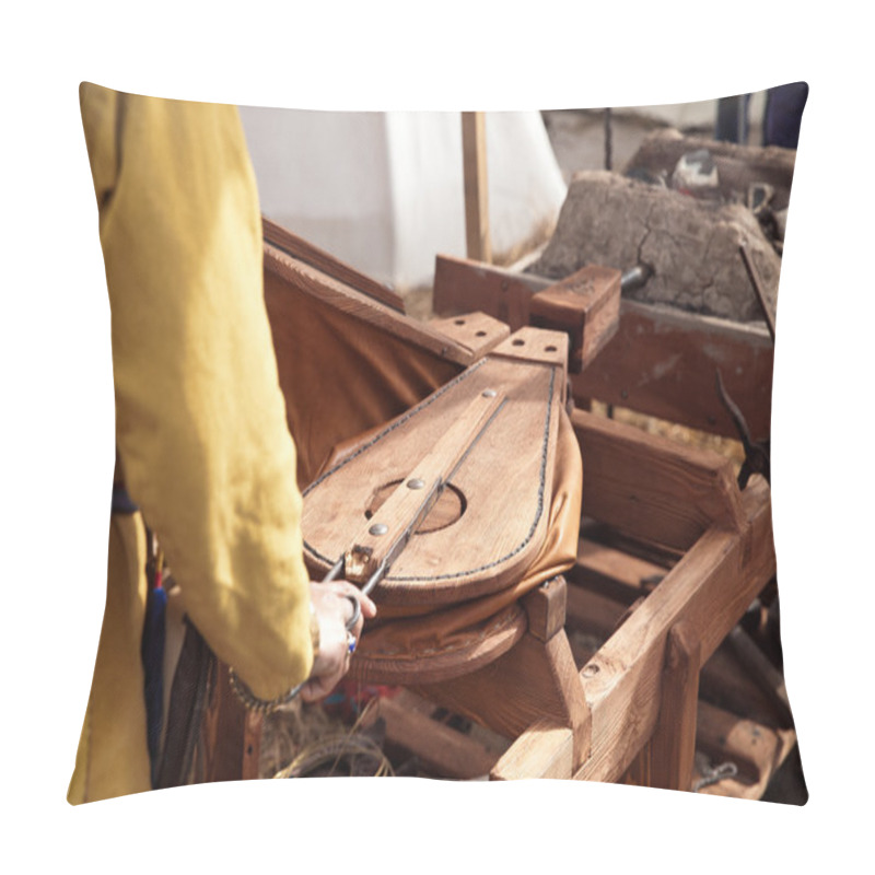 Personality  Blacksmith Blows The Bellows Pillow Covers