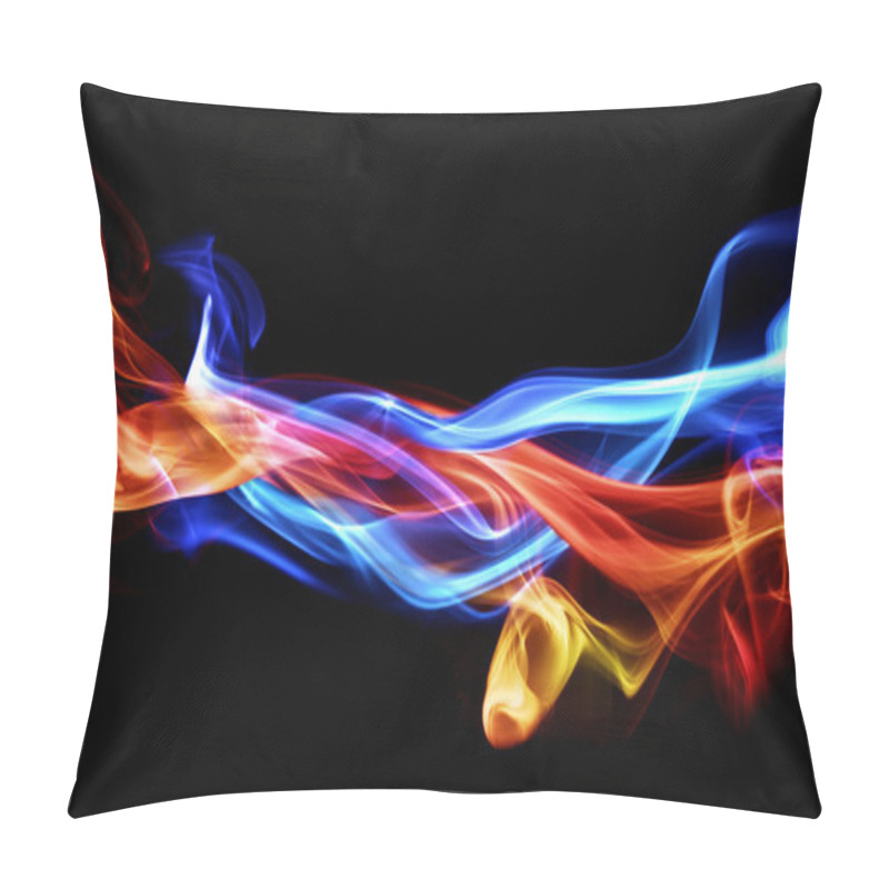 Personality  Fire & Ice Design Pillow Covers