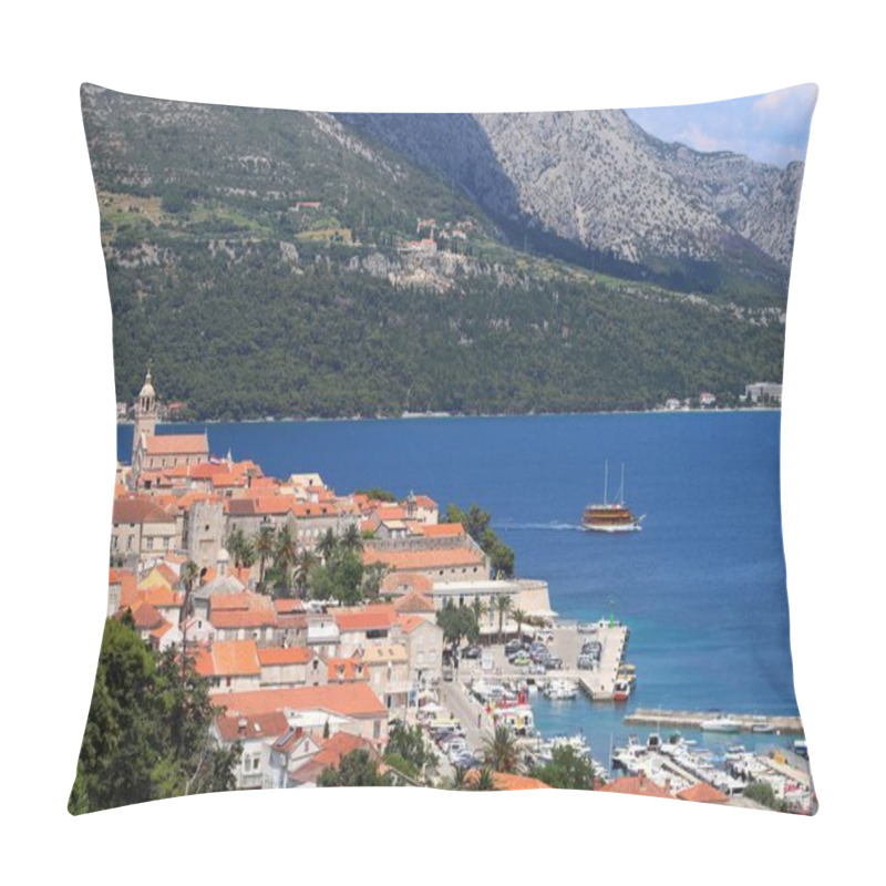 Personality  Croatia Korcula Island Pillow Covers