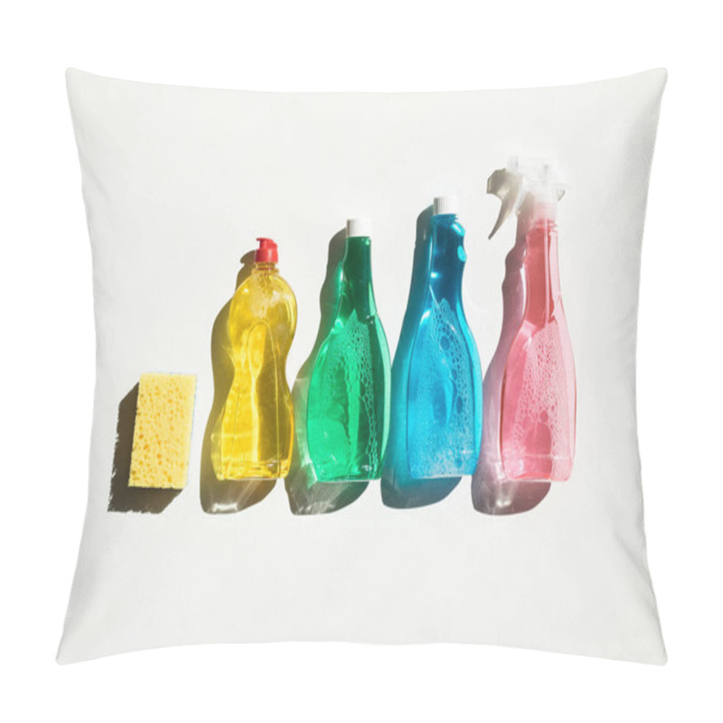 Personality  Cleaning Products And Sponge Pillow Covers